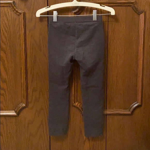 H&M charcoal knit pants girls size 5-6 - Picture 3 of 3